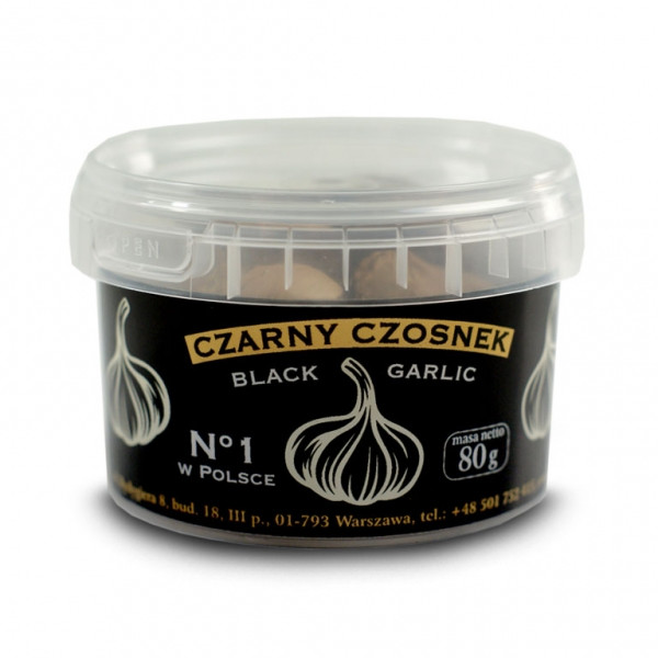 Czarny czosnek 1 BIO Czarny czosnek 80g – Superfoods nowej generacji | Pięć Przemian