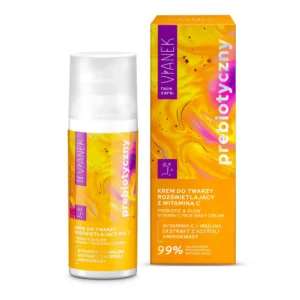 Rozświetlający krem do twarzy z witaminą C i prebiotykiem 50 ml – VIANEK Sylveco