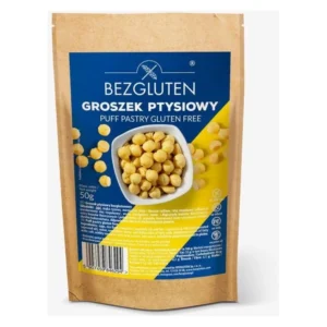 Groszek ptysiowy bezglutenowy 50g – lekka, chrupiąca przekąska bez kompromisów | BEZGLUTEN