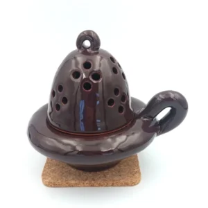 Kadzielniczka glazurowana Nanga – otul swój dom zapachem spokoju