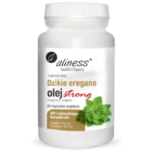 Dzikie oregano olej STRONG 100% naturalny x 90 kapsułek miękkich