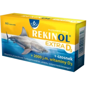Rekinol Extra D3 60 kapsułek – Oleofarm