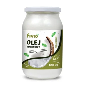 Olej kokosowy extra virgin 900 ml | zdrowie, uroda i smak w jednym!