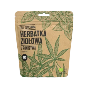 Herbatka konopna z pokrzywą BIO – Cosma Cannabis 40 g