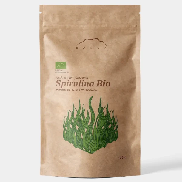 Spirulina w proszku BIO | 100 g 1 Spirulina w proszku BIO 100 g – Nanga