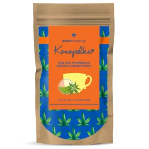 Susz konopny Konopielka 16g (20 saszetek) – naturalne wsparcie relaksu i odporności