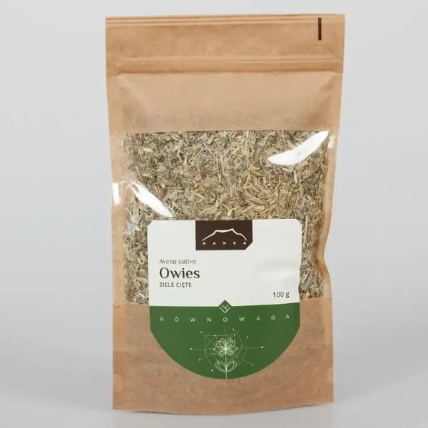 Owies ziele cięte | 100 g 1 Owies ziele cięte 100 g – Nanga