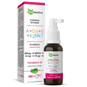Witamina A + D3 + E + K2Mk7 w sprayu – EkaMedica