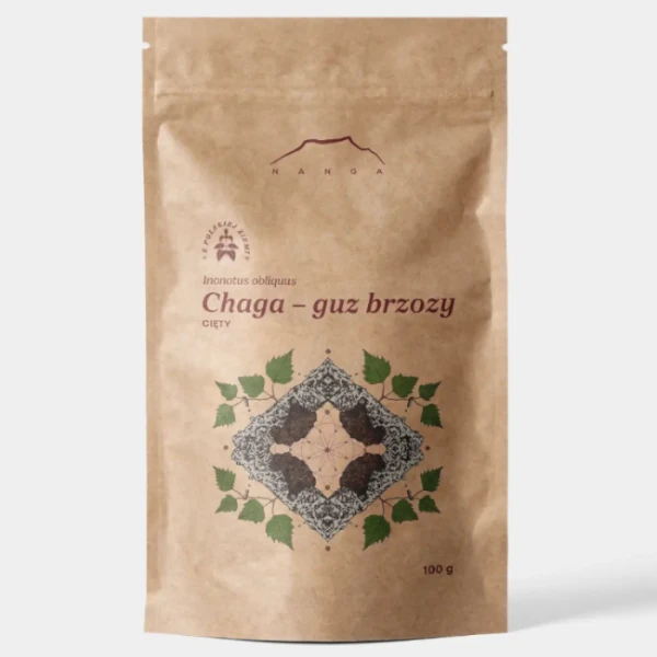 Chaga - Guz Brzozy | 100 g 1 Chaga – Guz Brzozy 100 g Nanga