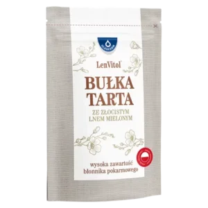 LenVitol - Bułka Tarta ze Złocistym Lnem Mielonym 450 g