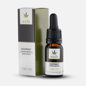 Olejek Konopny z CBD 20% - INDIA Cosmetics