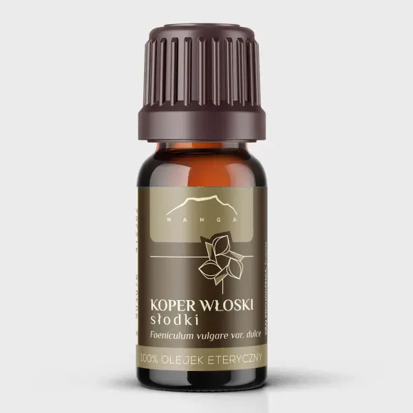 Olejek z kopru włoskiego (słodki) 100% eteryczny | 10 ml 1 Olejek z kopru włoskiego (słodki) 100% eteryczny Nanga
