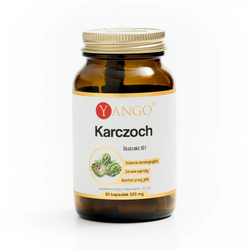 Karczoch - ekstrakt 10:1 | 60 kapsułek 1 Karczoch – ekstrakt 10:1 | 60 kapsułek