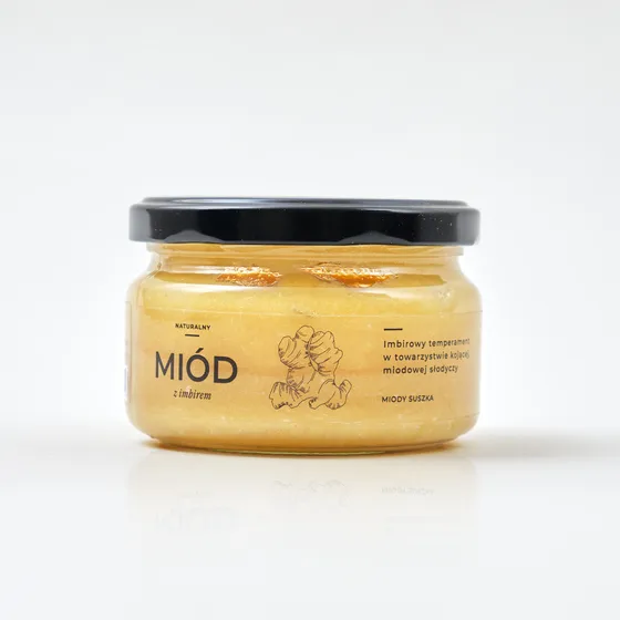 Miód z Imbirem | 350g 1 Miód z Imbirem | 350g