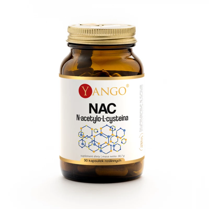 NAC - N-acetylo-L-cysteina | 90 kapsułek 1 NAC - N-acetylo-L-cysteina | 90 kapsułek