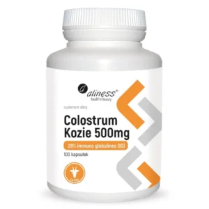Colostrum Kozie IG 28% 500 mg | 100 kapsułek