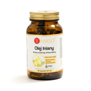 Olej lniany - 60 kapsułek | YANGO
