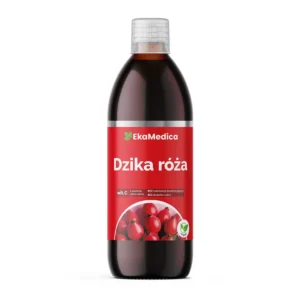 Eka Dzika Róża – sok z owoców dzikiej róży 500 ml Ekamedica