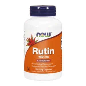 NOW Foods Rutin 450 mg - Rutyna - 100 kapsułek