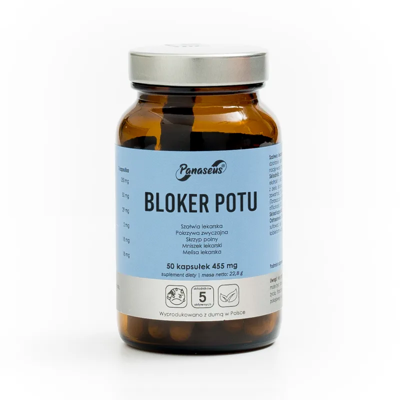 Bloker Potu | 50 kapsułek 1 Bloker Potu | 50 kapsułek - Yango