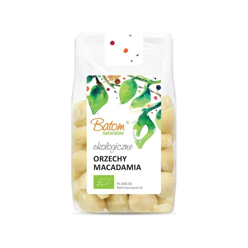 Orzechy makadamia (macadamia) | 75g 1 Orzechy makadamia (macadamia) | 75g - Batom BIO