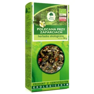 Herbatka Polecana Przy Zaparciach EKO 50 g – Dary Natury